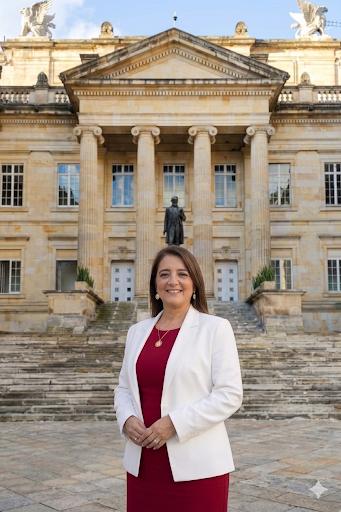 Mireya Bravo en el Capitolio Nacional